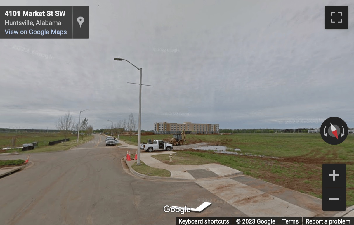 Street View image of 4100 Market Street, Suite 100, Huntsville, Alabama