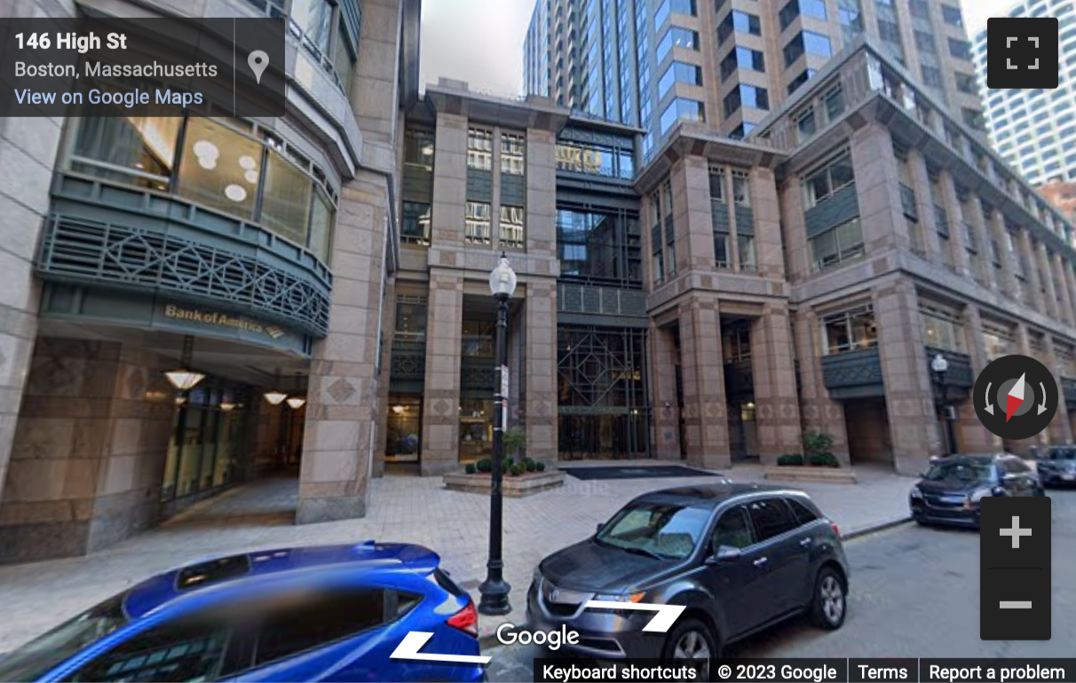Street View image of 125 High Street, 2nd Floor, Boston, Massachusetts