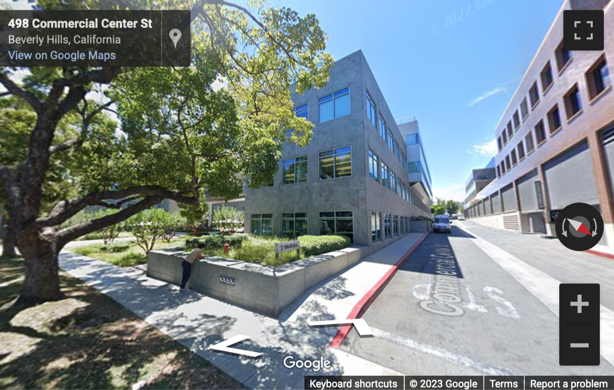 Street View image of 407 North Maple Drive, Ground Floor, Beverly Hills (California)