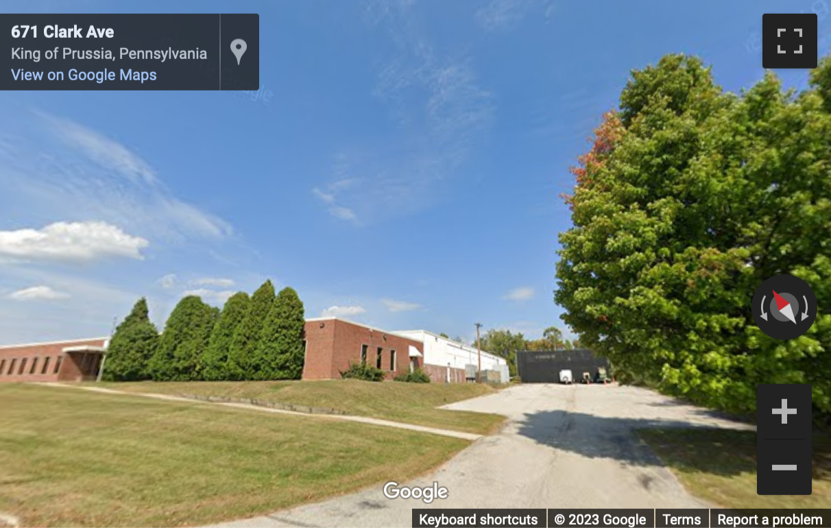 Street View image of 840 1st Avenue, Suite 400, King of Prussia, Pennsylvania