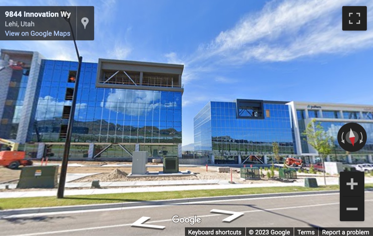 Street View image of Innovation Pointe 2, 1557 West Innovation Way, Lehi, Utah