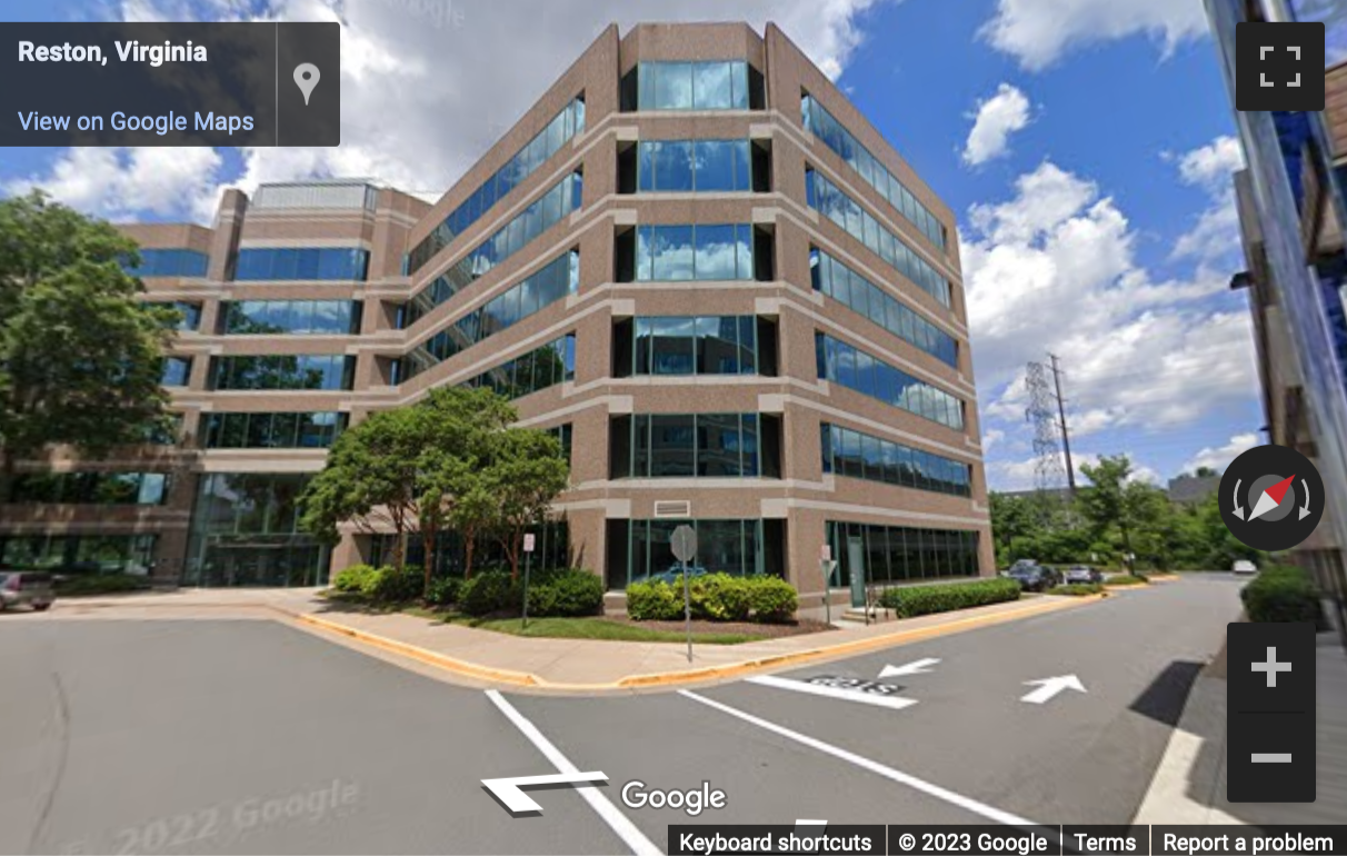 Street View image of 12110 Sunset Hills Road, Suite 600, ​Workspace at Reston Town Center