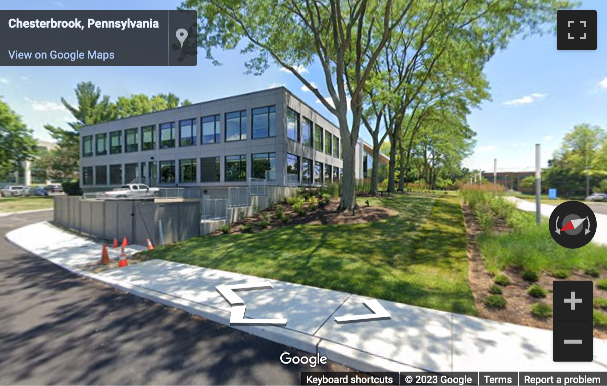 Street View image of (Flex at Chesterbrook) 851 Duportail Road, 2nd Floor, Chesterbrook, Pennsylvania