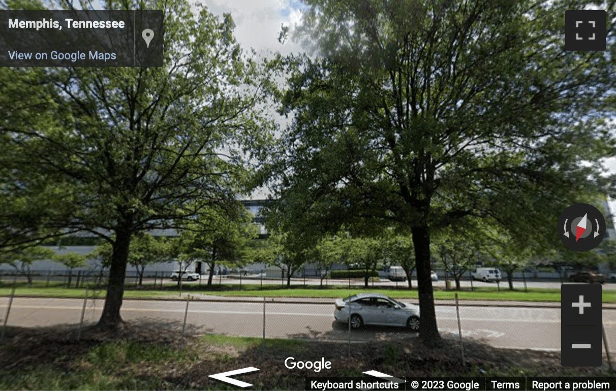 Street View image of 1810 Pyramid Place, Memphis, Tennessee