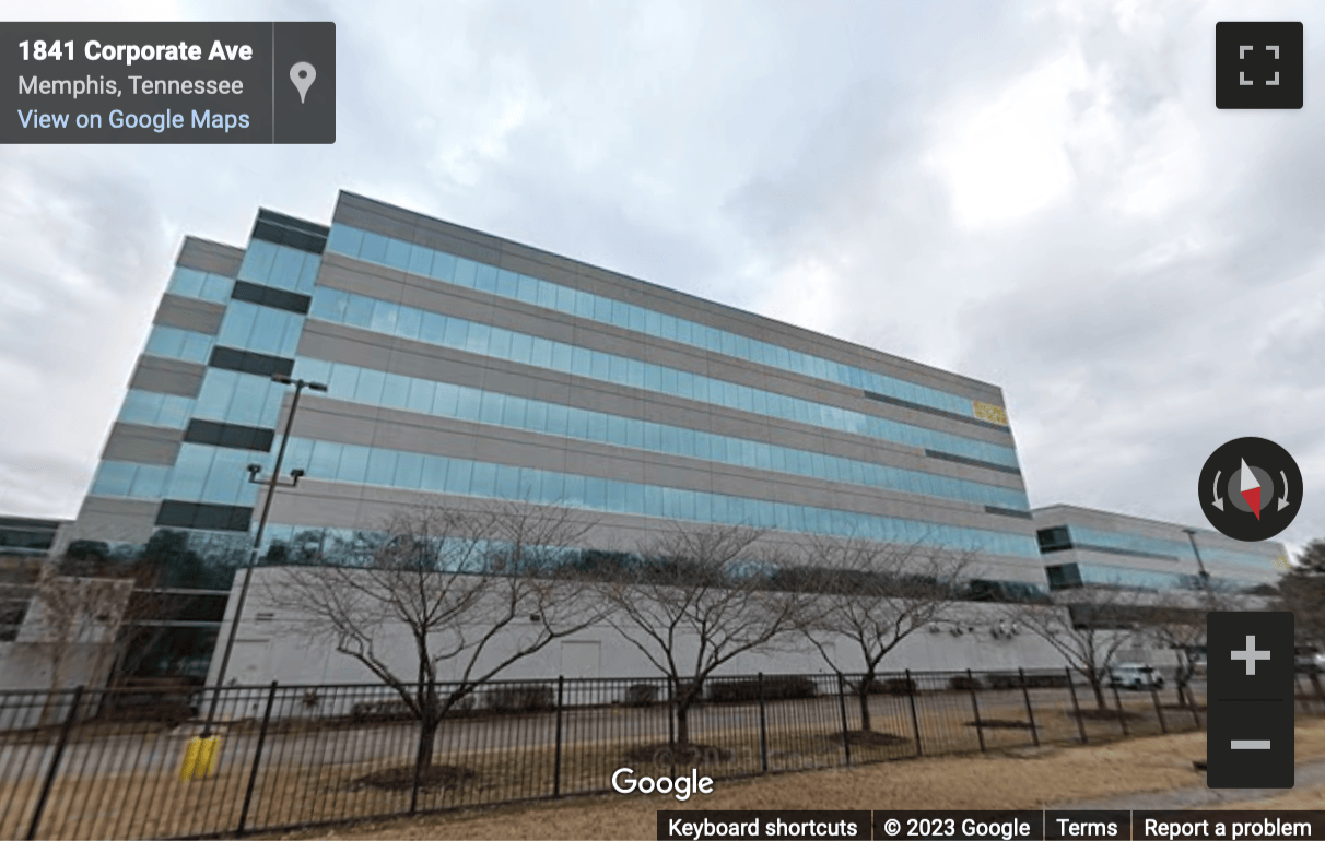 Street View image of 1840 Pyramid Place, Memphis, Tennessee