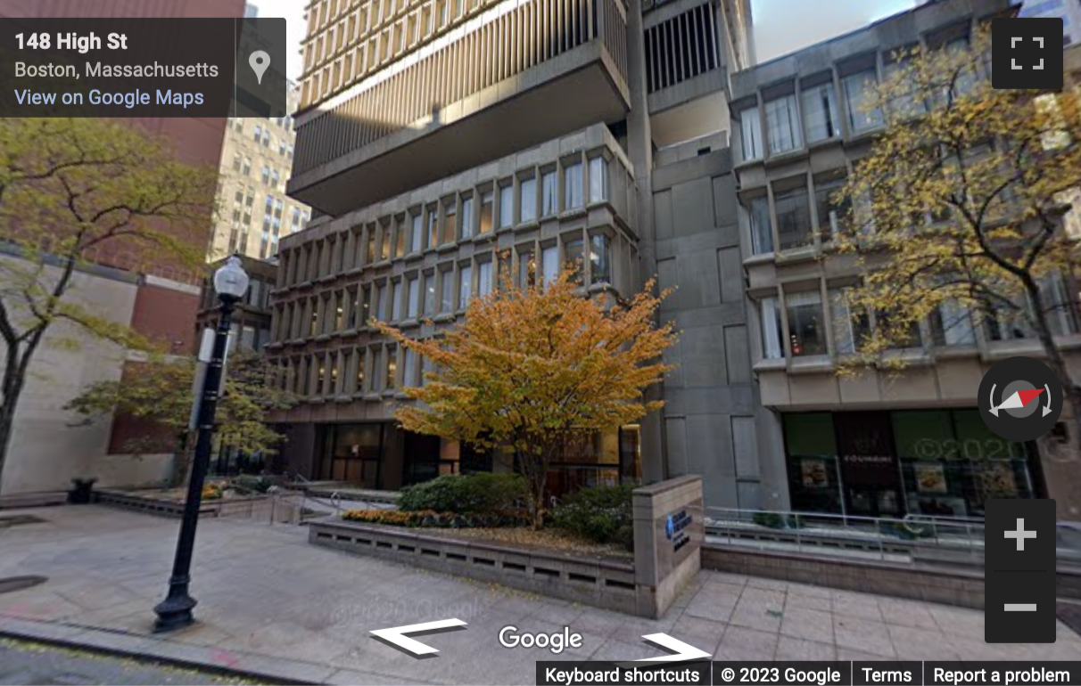 Street View image of 225 Franklin Street, 26th Floor, Boston, Massachusetts