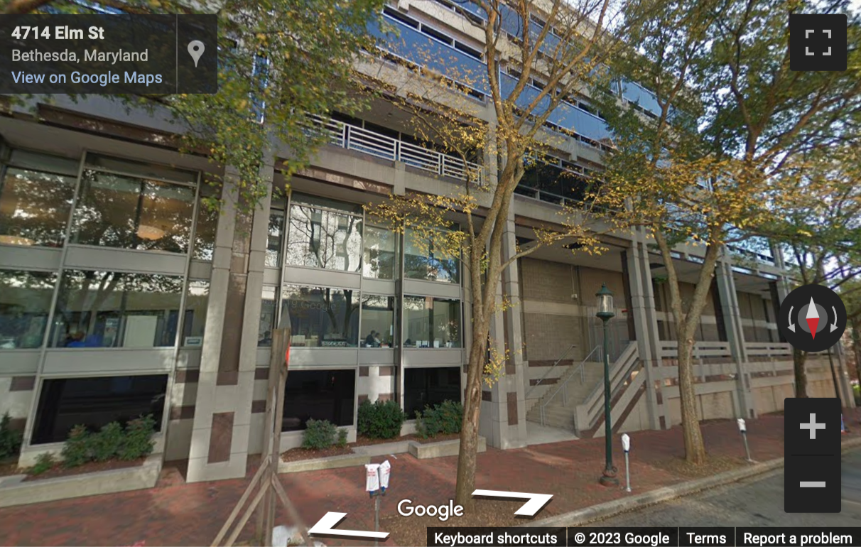 Street View image of 7272 Wisconsin Avenue, The Wilson, Bethesda, Maryland