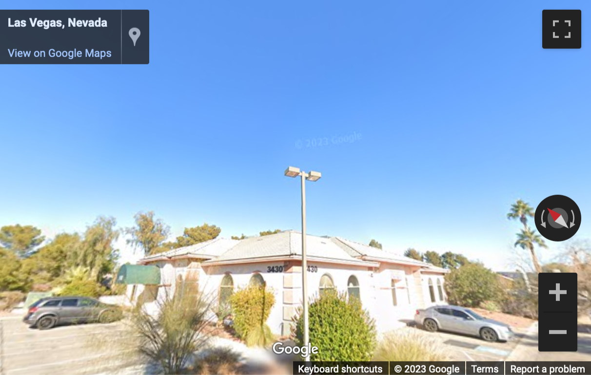 Street View image of 3430 East Russell Road, Las Vegas, Nevada