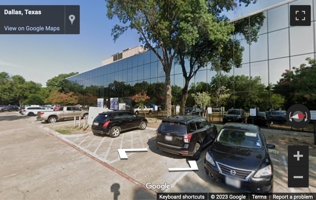 Street View image of 1220 River Bend Drive, Dallas, Texas