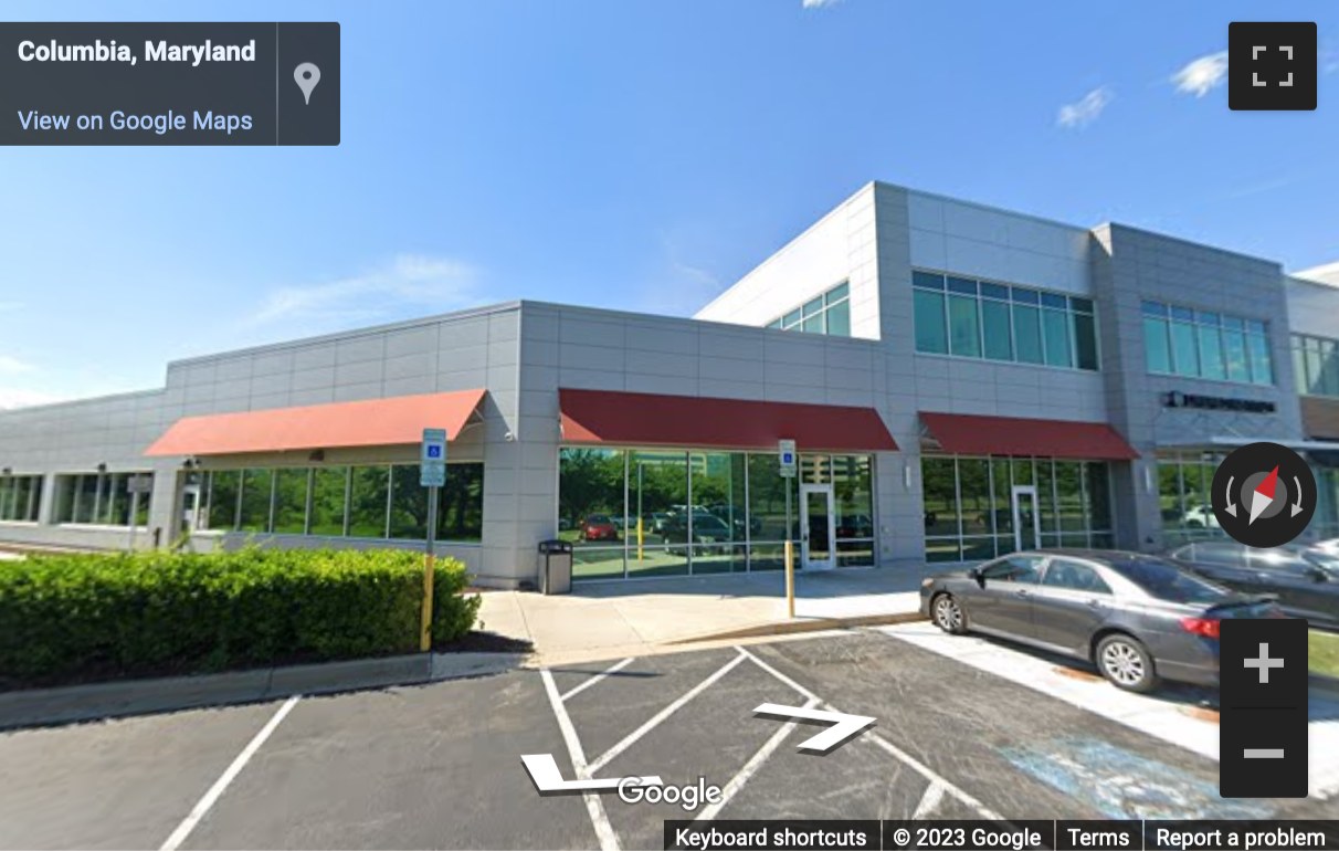 Street View image of 8865 Stanford boulevard, Suite 202, Columbia (Maryland)