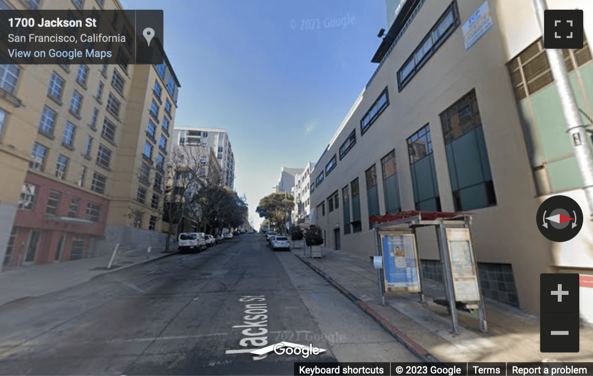Street View image of 2001 Van Ness Avenue, Suite 300, San Francisco, California