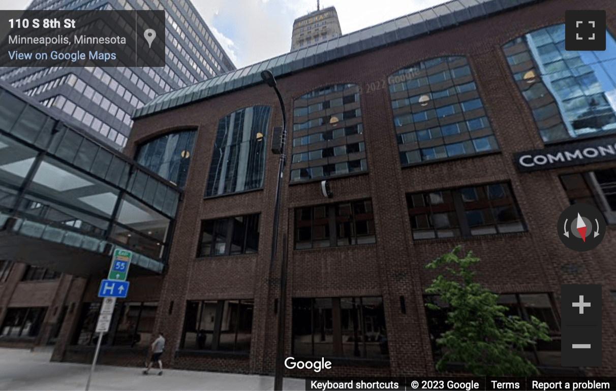 Street View image of 801 South Marquette Avenue, Minneapolis