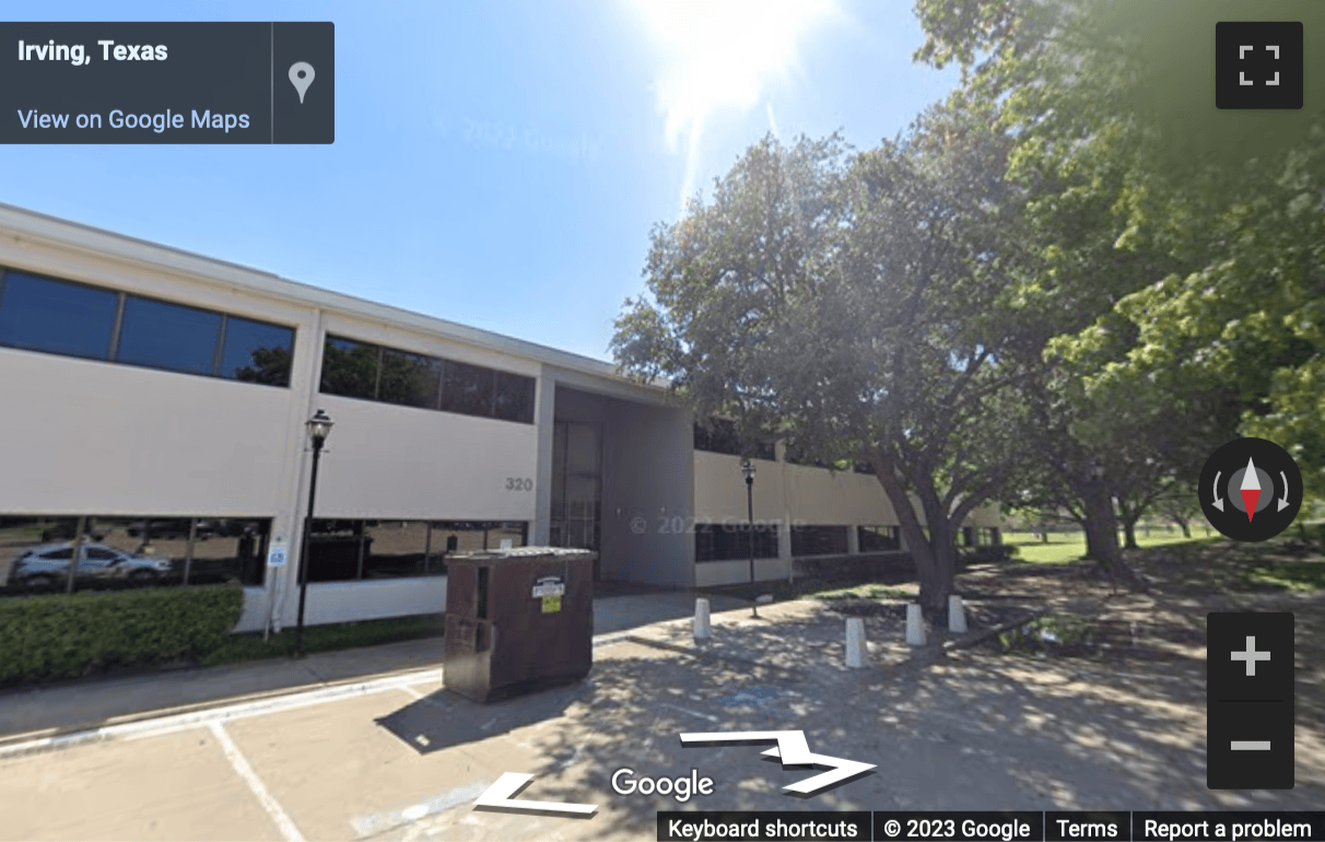 Street View image of 320 Decker Drive, Irving, Texas