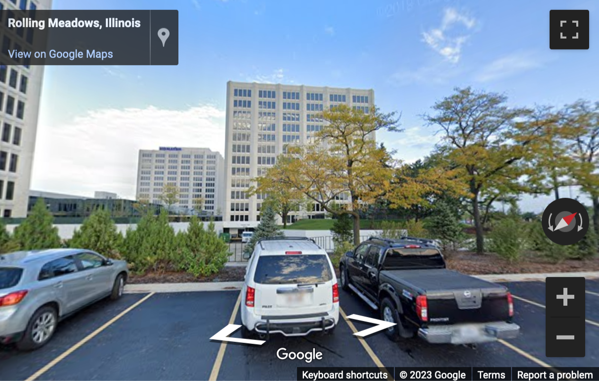 Street View image of 1701 Golf Road, Building 3, Suite No. 300, Rolling Meadows, Illinois