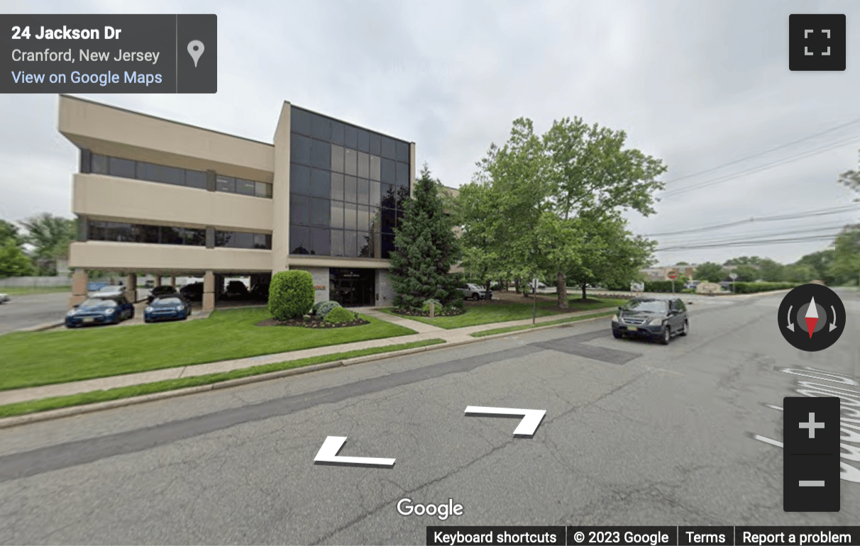 Street View image of 20 Jackson Drive, 1st Floor, Cranford, New Jersey