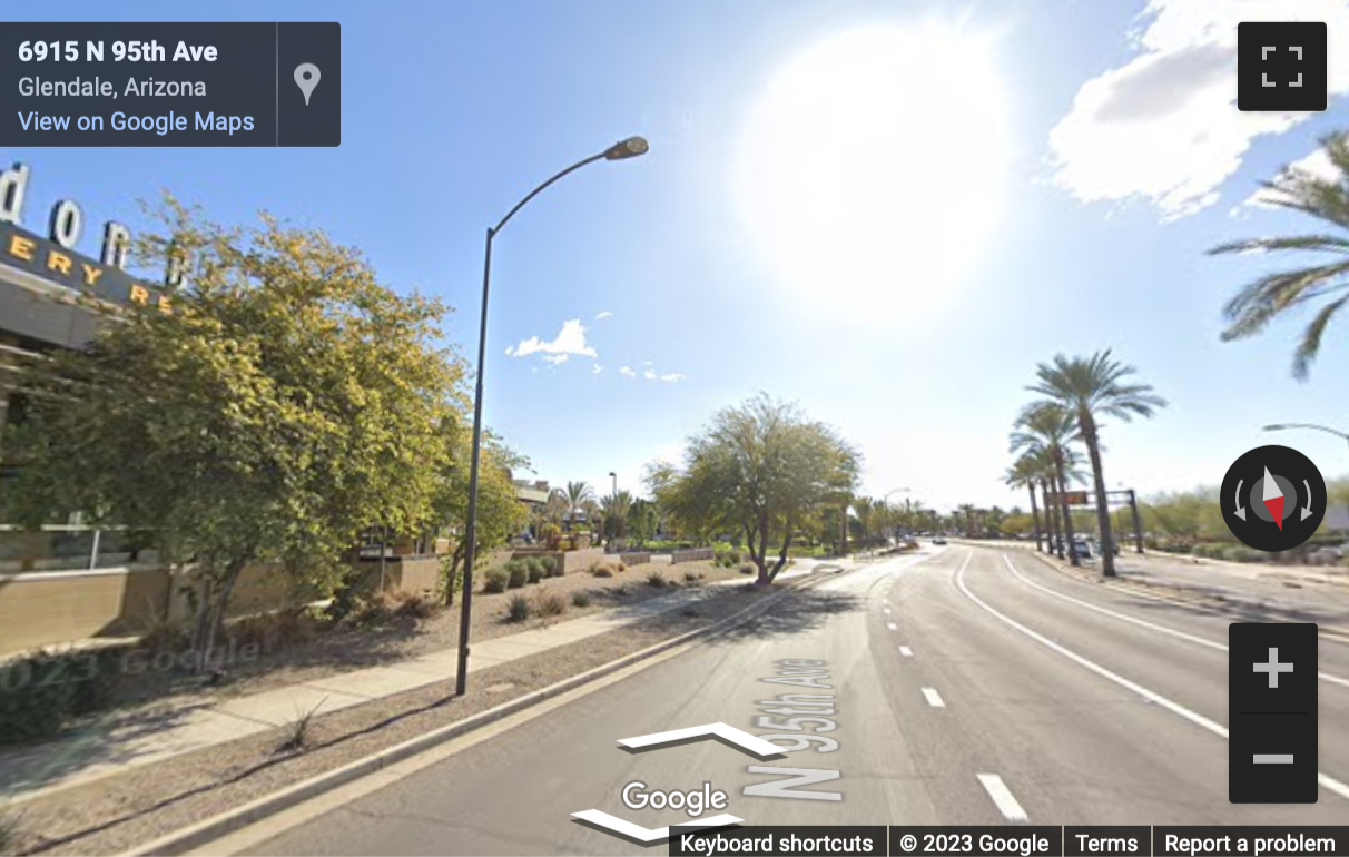 Street View image of 6751 North Sunset Boulevard, No. 320, Glendale (Arizona)