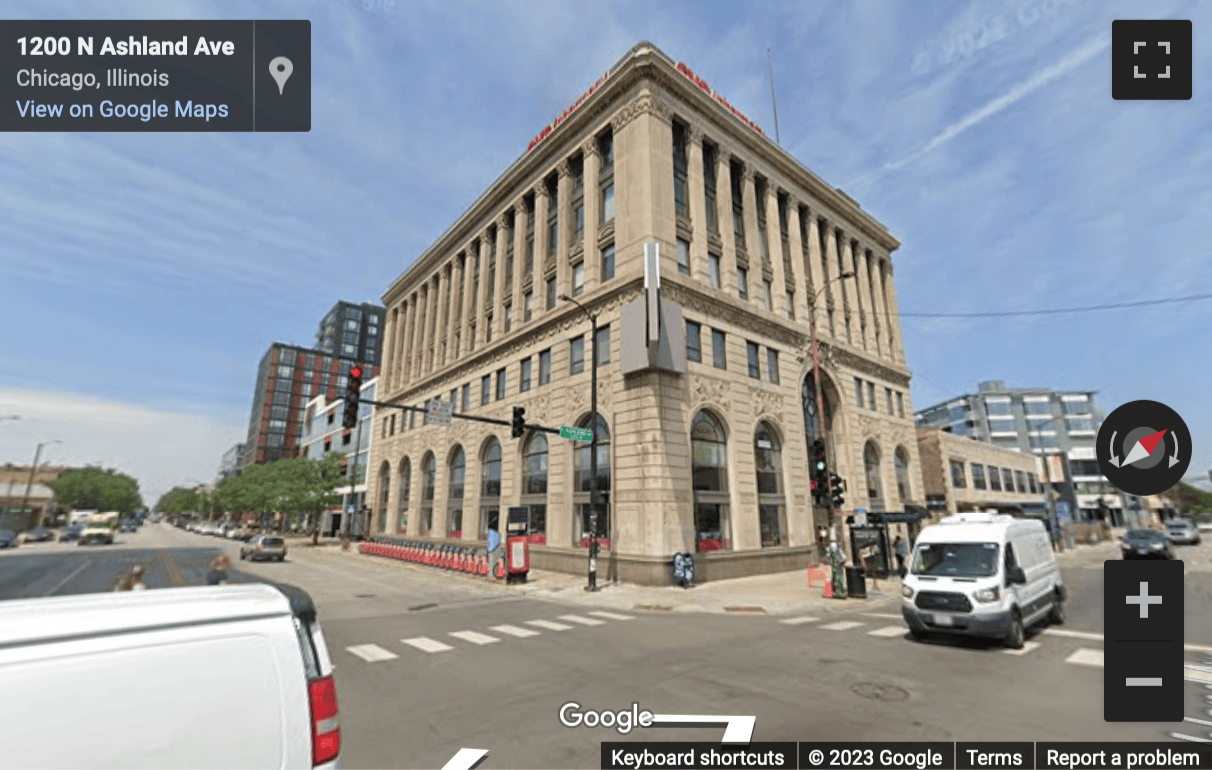Street View image of 1200 North Ashland Avenue, Chicago, Illinois