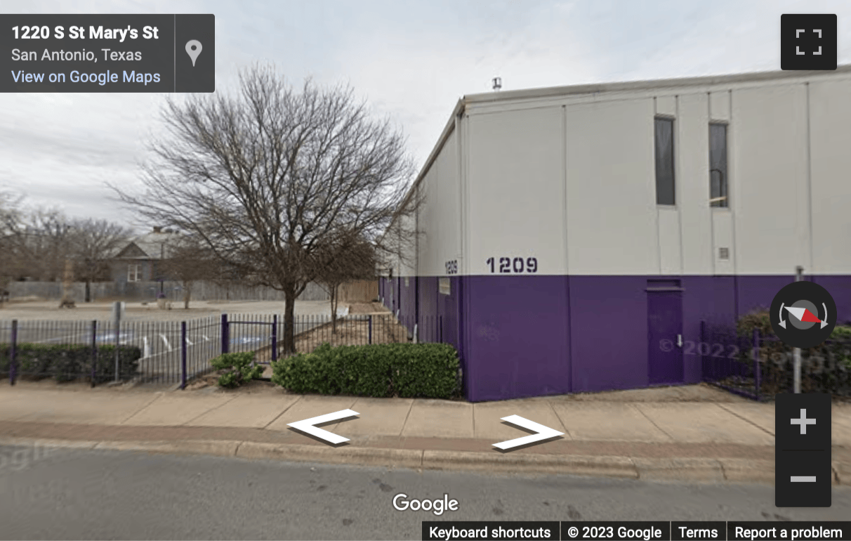 Street View image of 1209 South Saint Mary’s Street, San Antonio, Texas