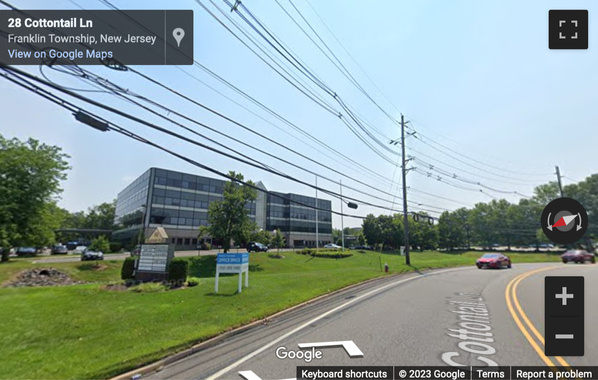Street View image of 80 Cottontail Lane, Disaronno Plaza, Somerset, New Jersey