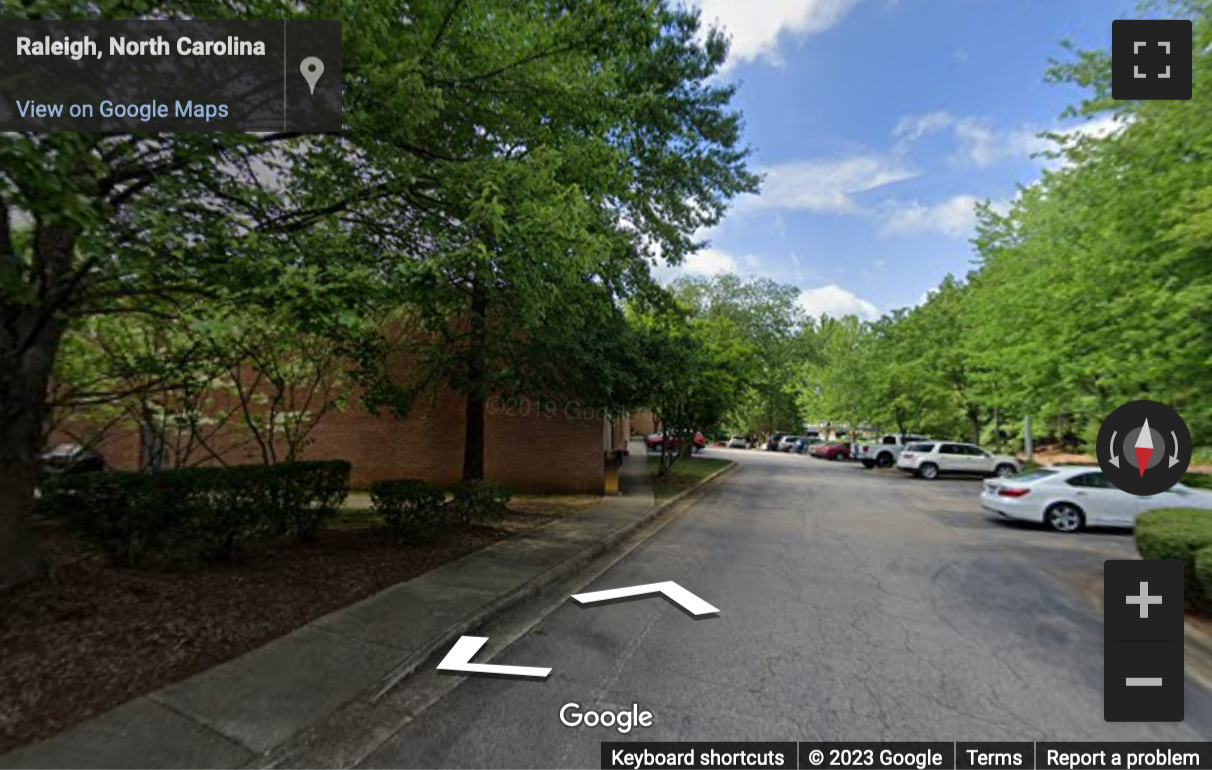 Street View image of 8024 Glenwood Avenue, Suite 305, Raleigh, North Carolina