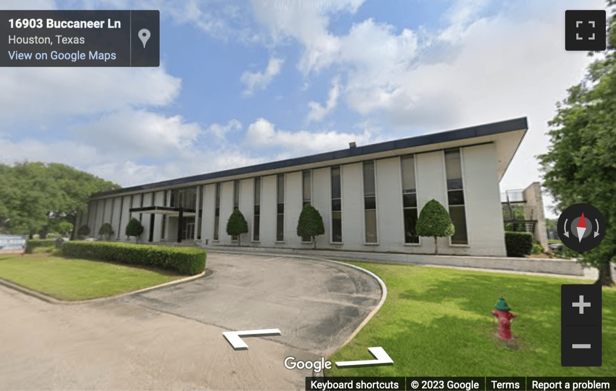 Street View image of 16821 Buccaneer Lane, Atlas Building, Suite 200, Houston, Texas