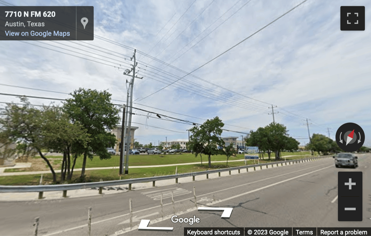 Street View image of 7710 N FM 620, Building 13-D, Austin, Texas