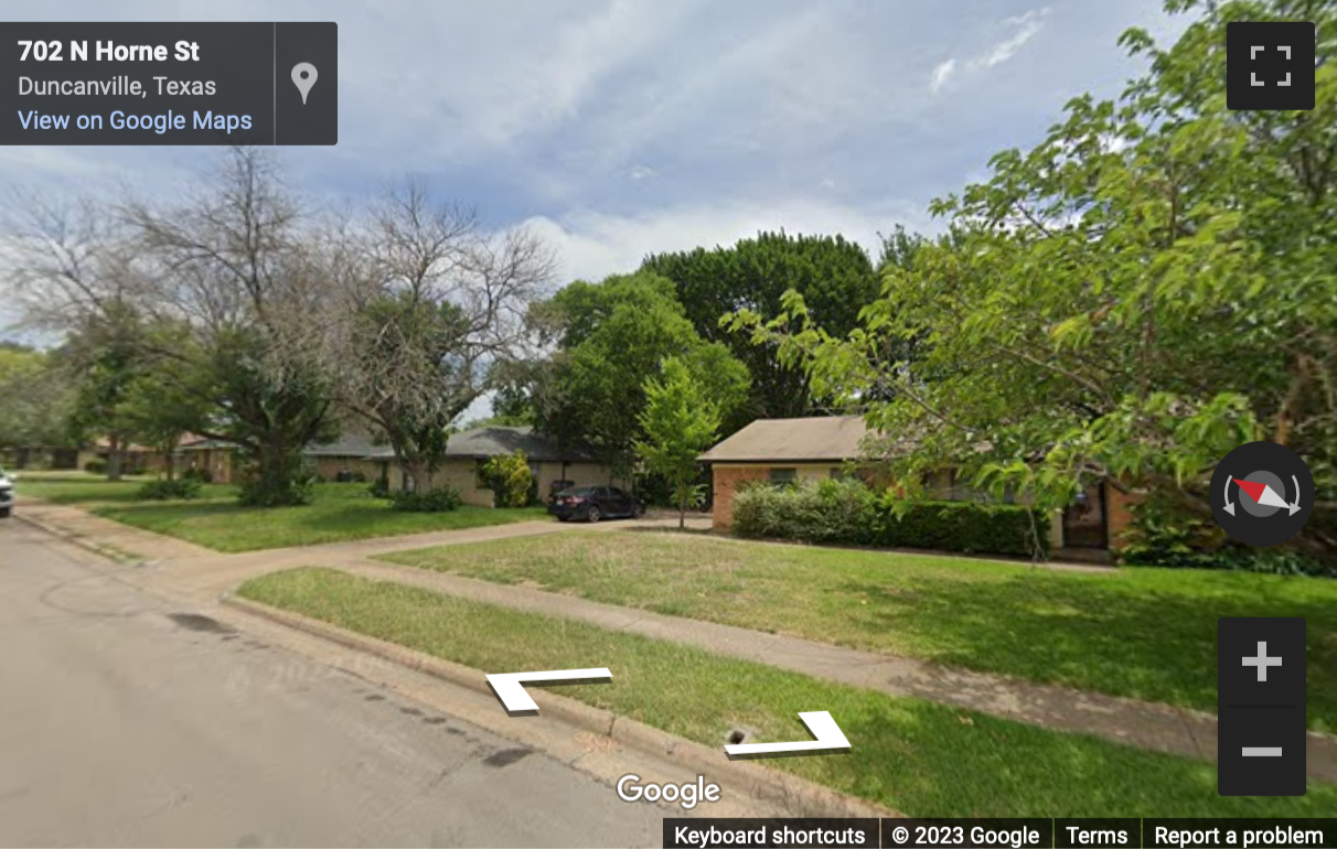 Street View image of 111 South Cedar Ridge No. 120, Dallas, Texas