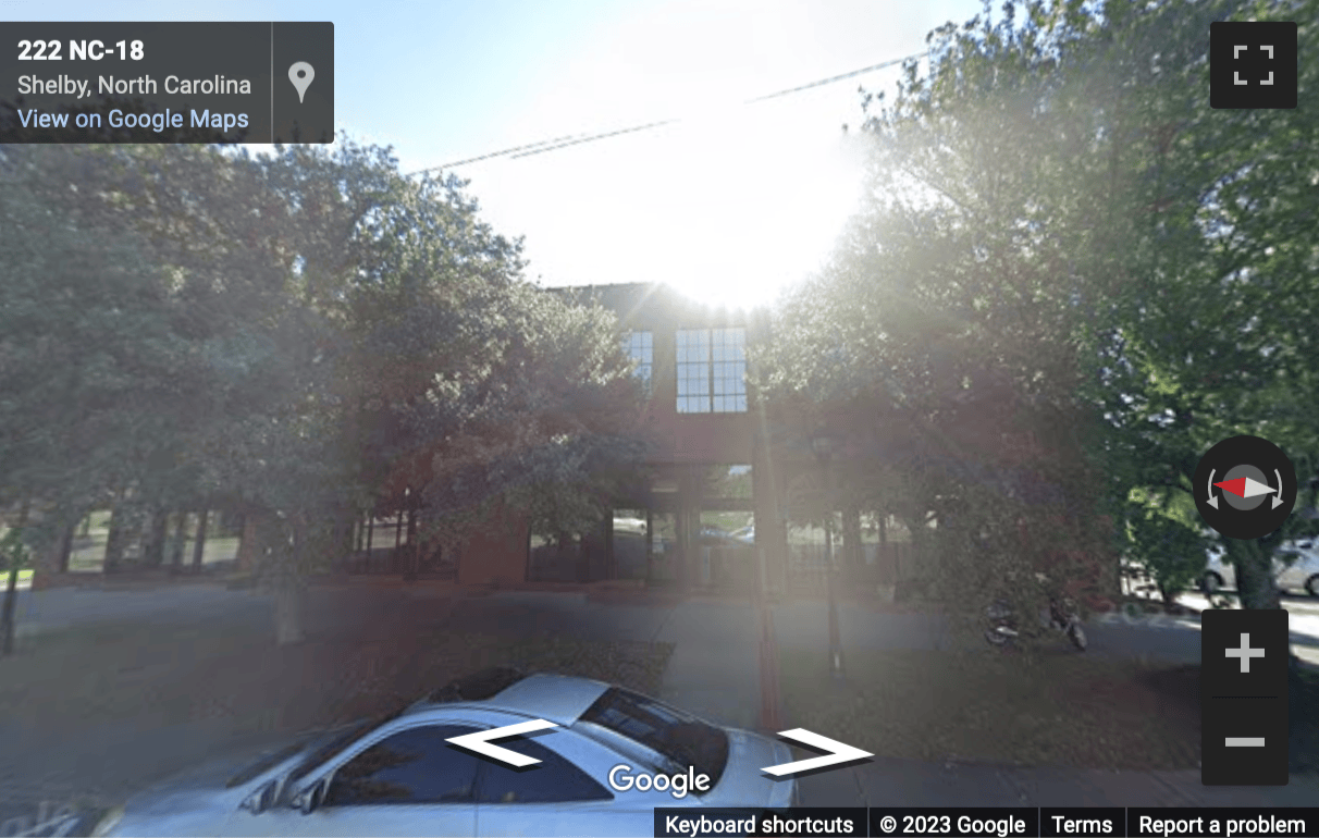 Street View image of 222 North Lafayette Street, Shelby