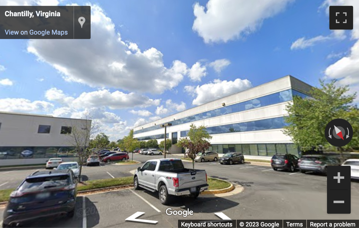 Street View image of 4100 Lafayette Center Drive, Chantilly, Virginia