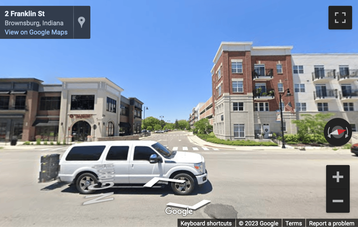 Street View image of 5724 Green Street, Brownsburg, Indiana