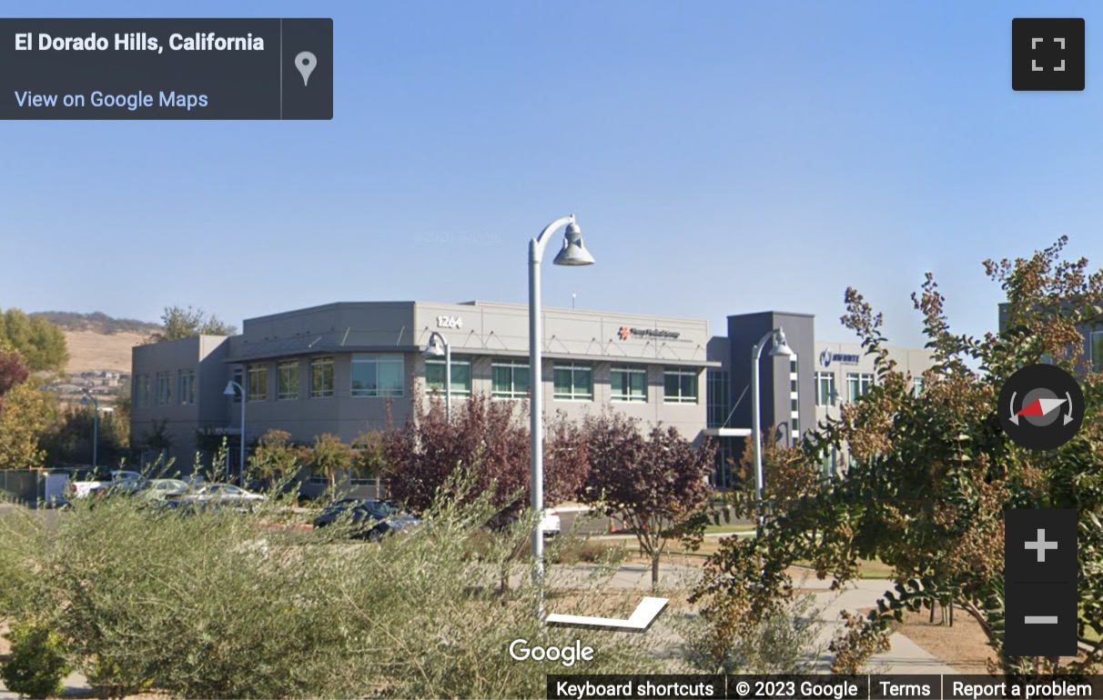 Street View image of 1264 Hawks Flight Court, 2nd Floor, El Dorado Hills, California