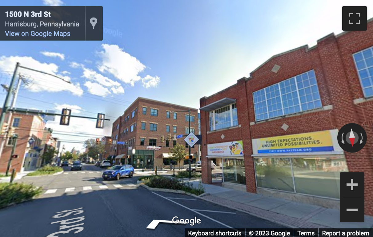Street View image of 1426 North 3rd Street, Harrisburg, Pennsylvania