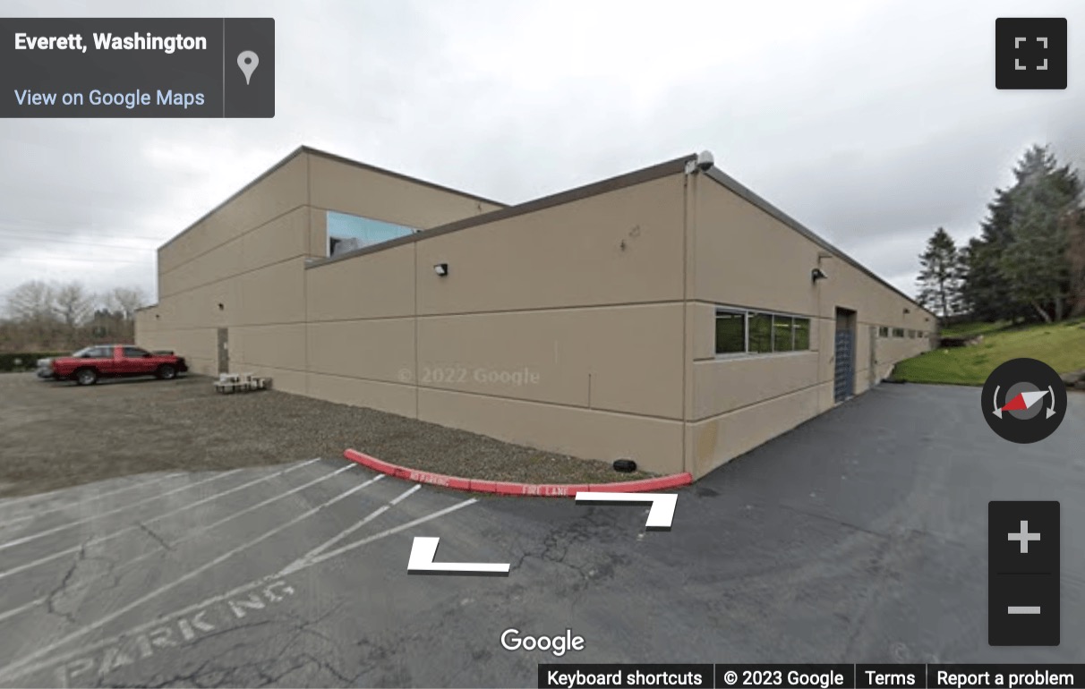 Street View image of 11400 Airport Road, Suite 200, Everett, Washington