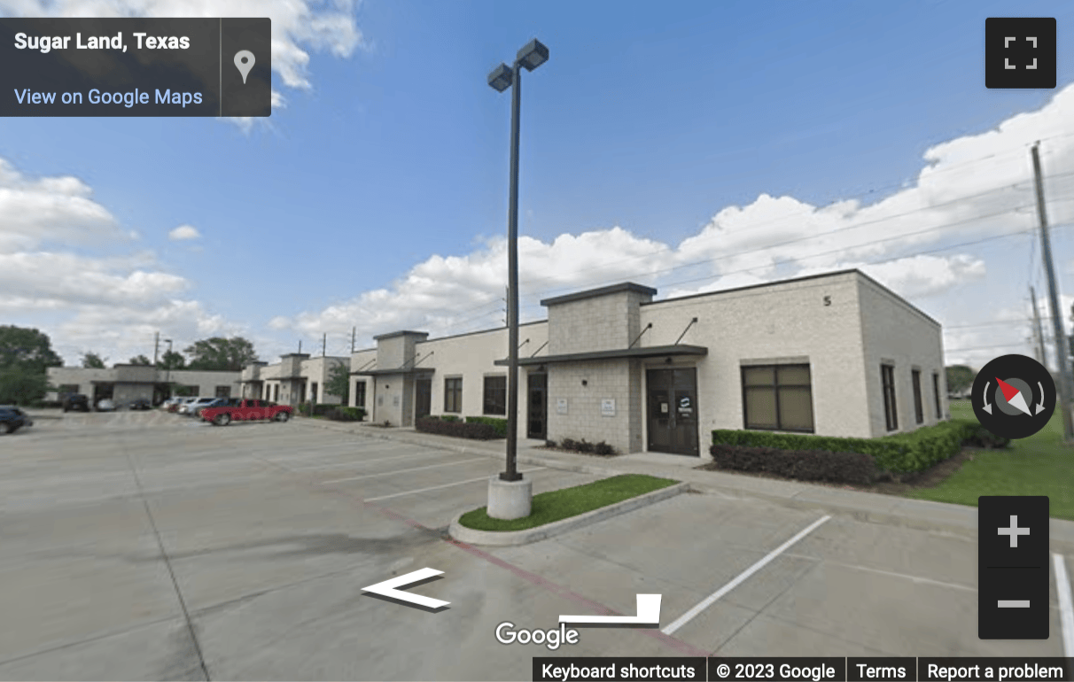 Street View image of 12440 Emily Court, Suite 102, Sugar Land, Texas