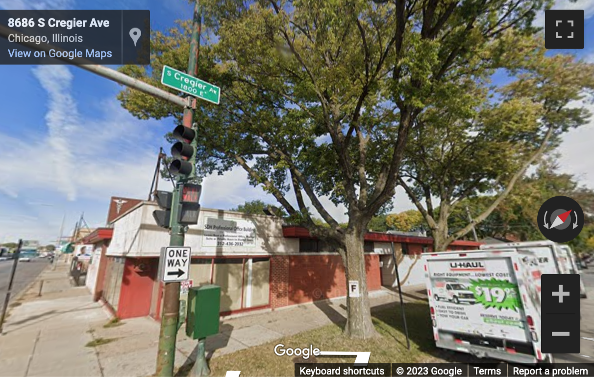 Street View image of 1750 East 87th Street Building, Chicago, Illinois