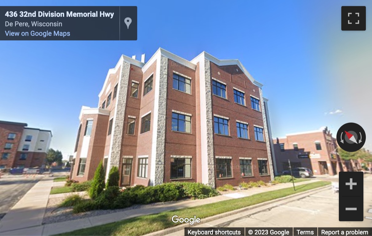 Street View image of 444 Reid Street, 3rd Floor, De Pere, Wisconsin