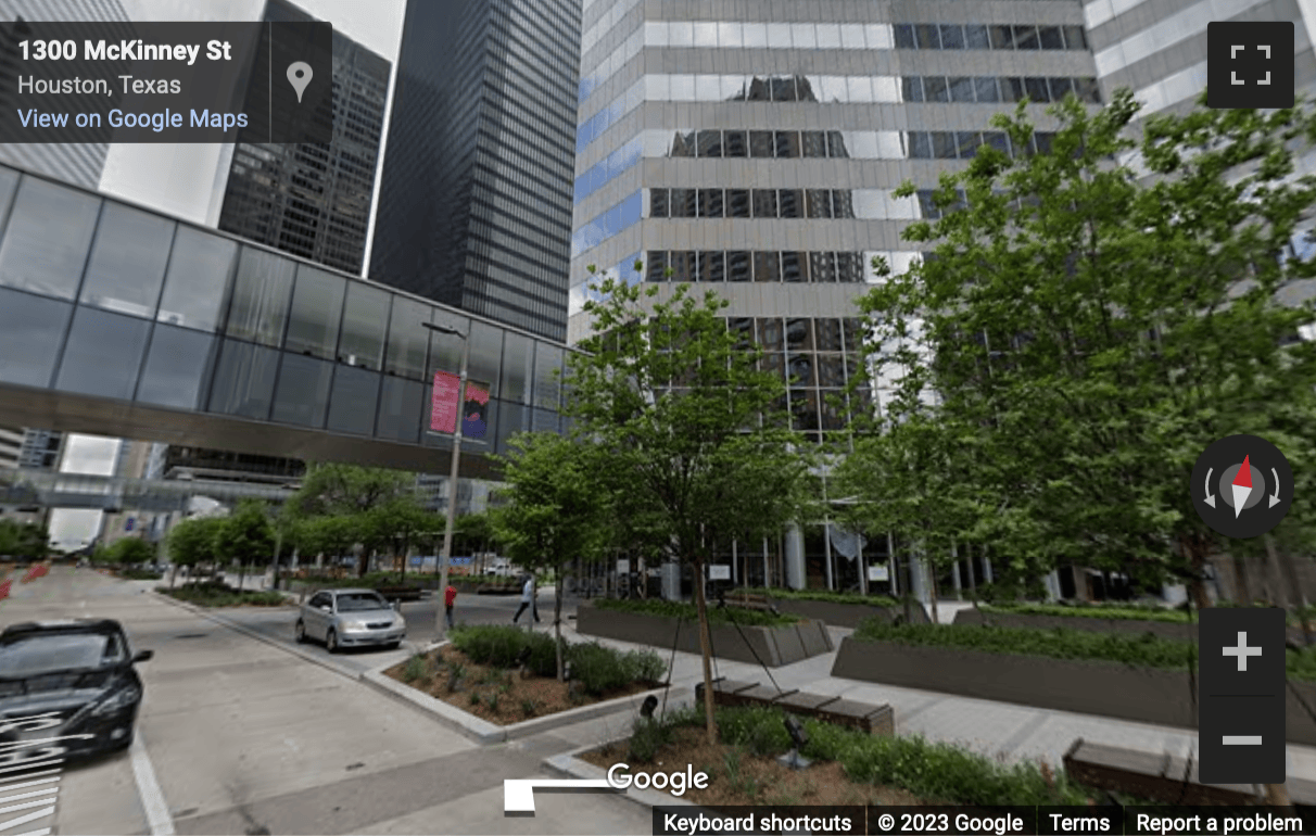 Street View image of 1301 McKinney Street, 5th Floor, Houston, Texas
