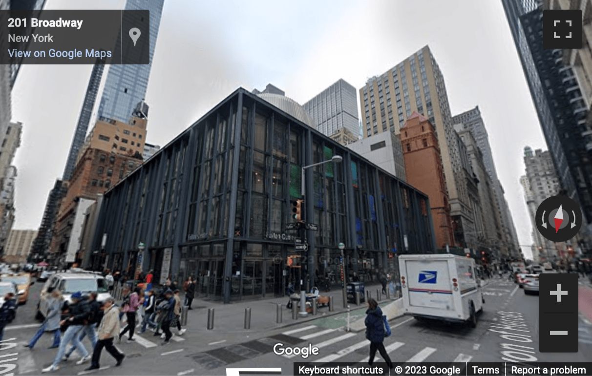 Street View image of Fulton Center, 200 Broadway, 3rd Floor, New York City