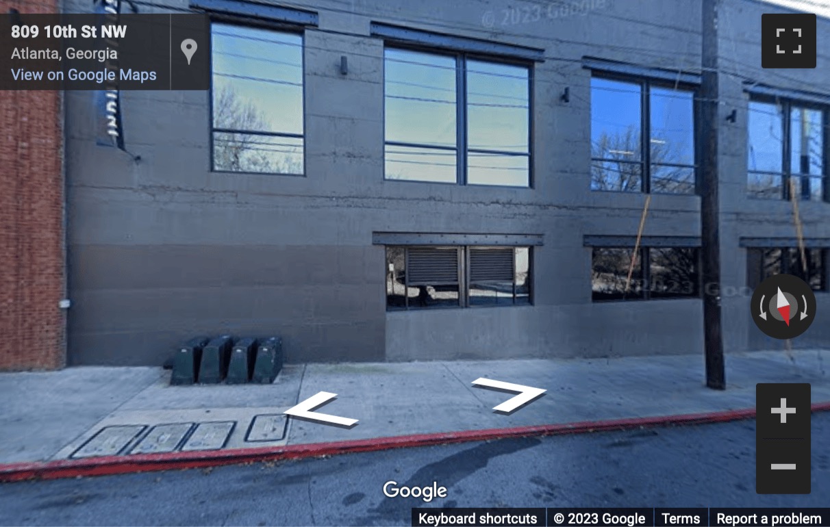 Street View image of 976 Brady Avenue, 1st Floor, Atlanta, Georgia