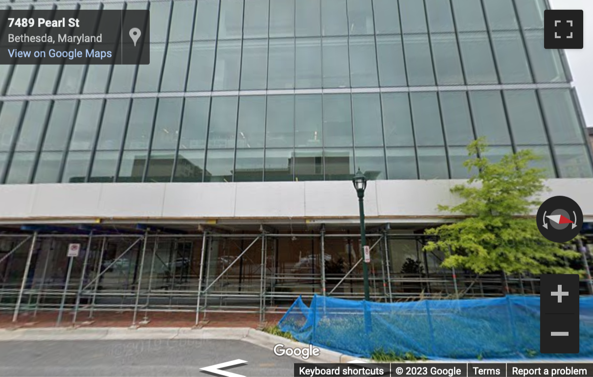 Street View image of 4500 East West Highway, Suite 150, Bethesda, Maryland