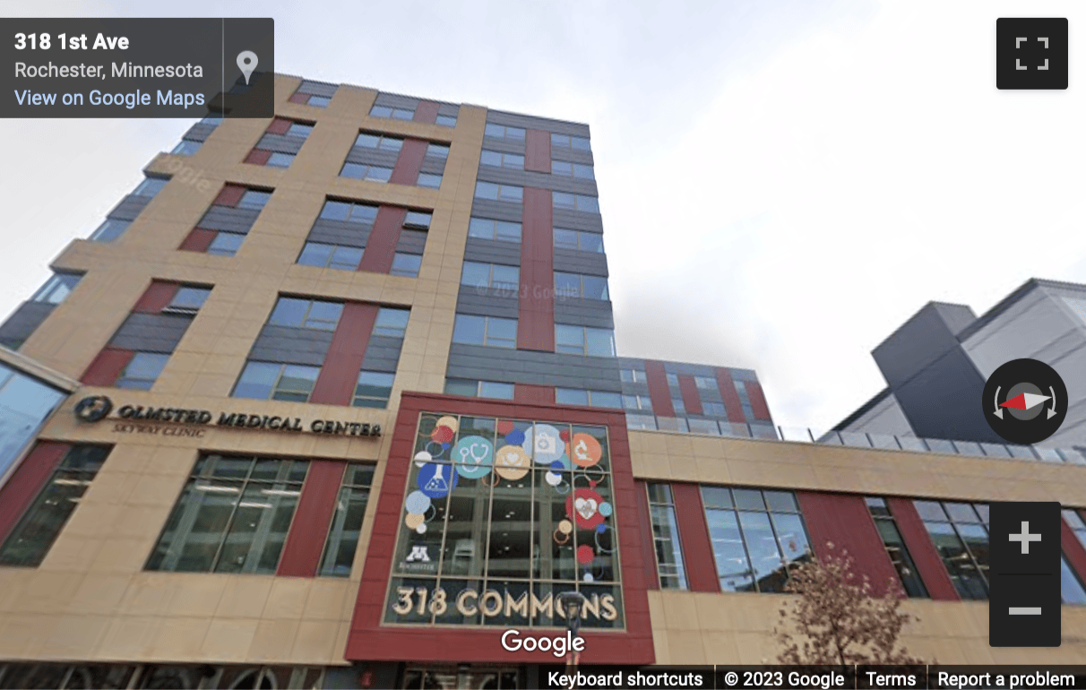Street View image of 318 1st Avenue Southwest, 1st Floor, Rochester (New York)
