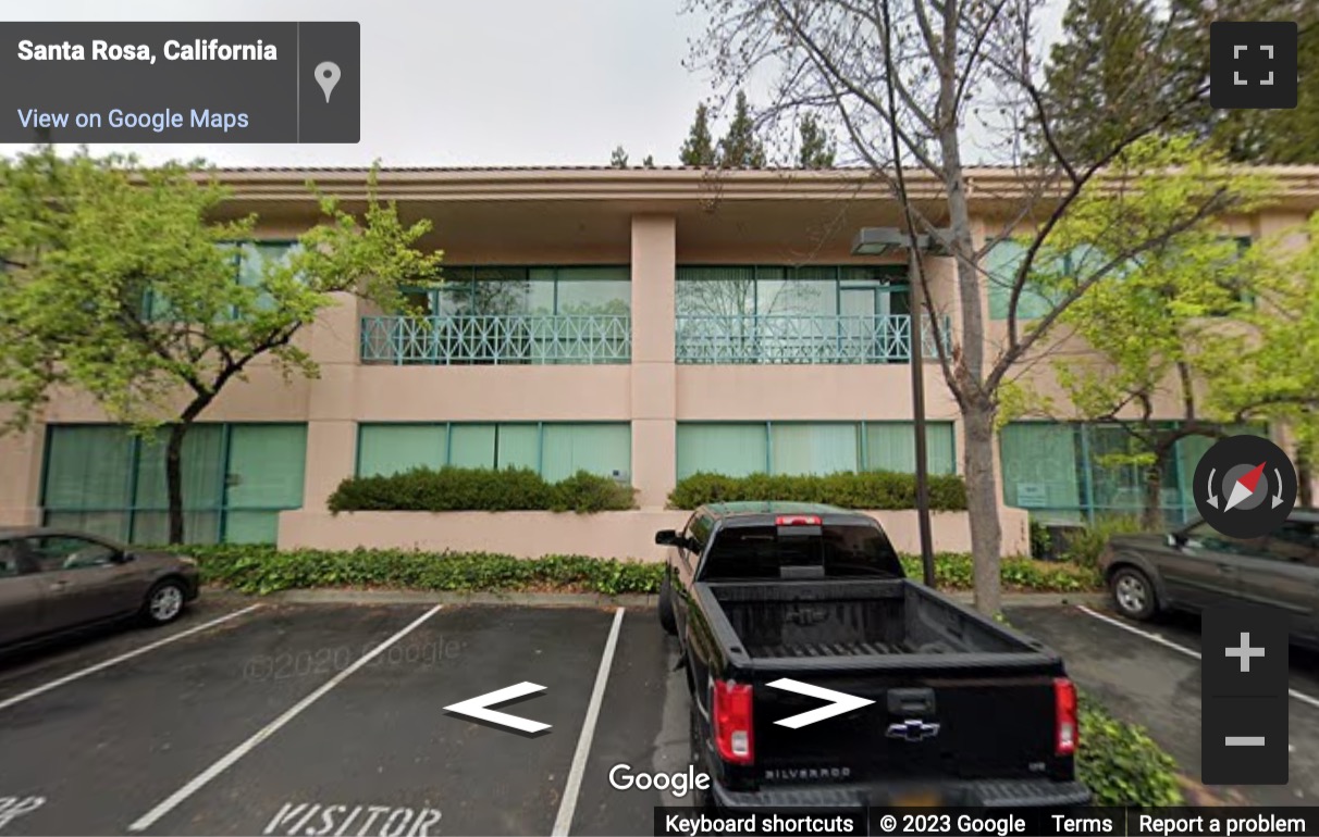 Street View image of 1421 Guerneville Road, 2nd Floor, Santa Rosa, California