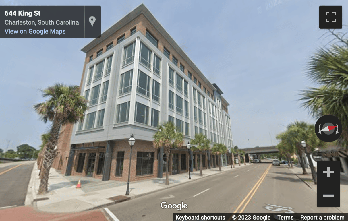 Street View image of 677 King Street, Charleston (South Carolina)