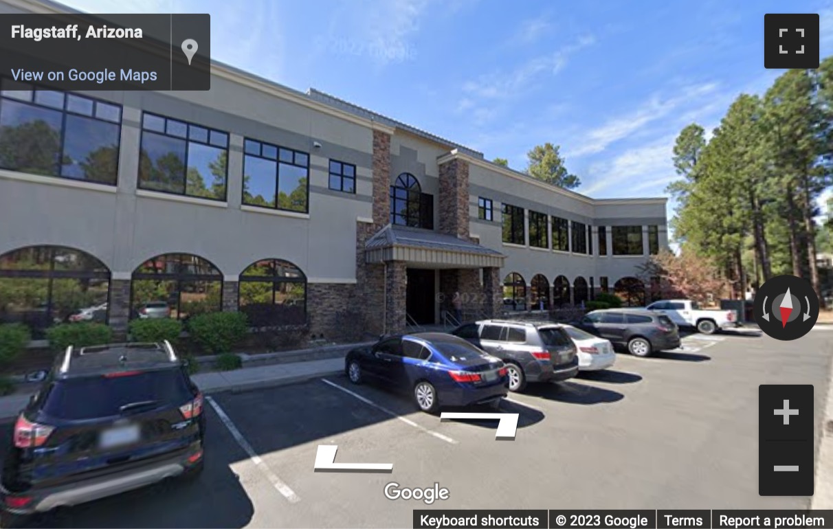 Street View image of 1120 West University Avenue, 2nd Floor, Flagstaff, Arizona