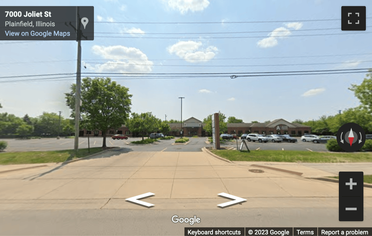 Street View image of 7000 Caton Farm Road, 1st Floor, Plainfield, Indiana