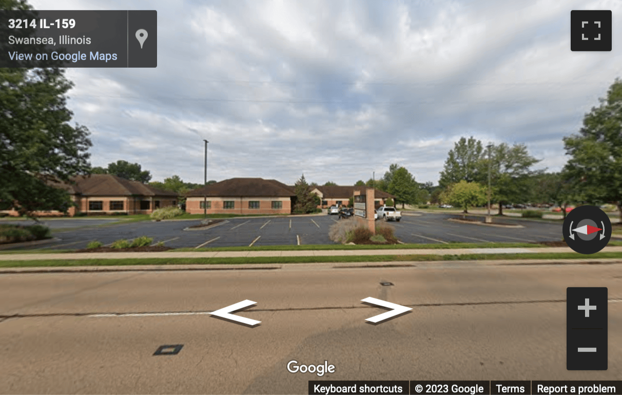 Street View image of 12 Wolf Creek Drive, Suite 100, Swansea (IL), Illinois