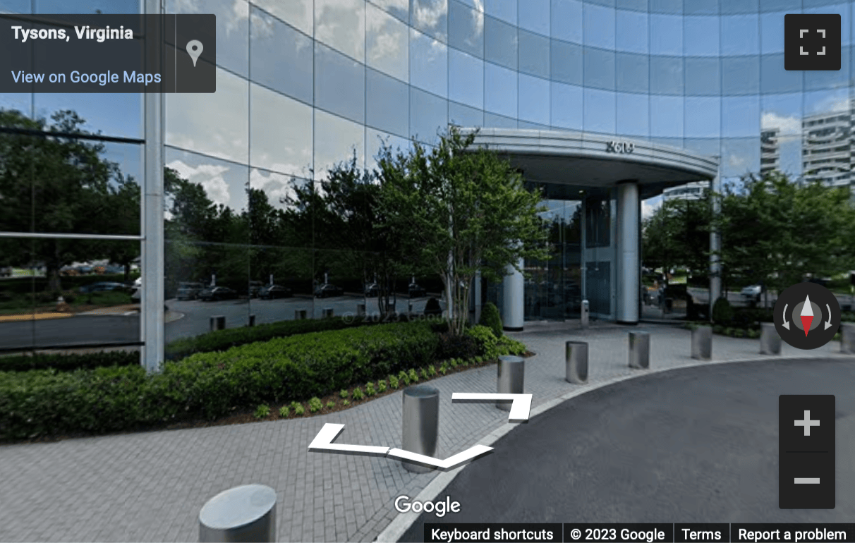 Street View image of 8609 Westwood Center Drive, Suite 110, Tysons Corner, Tysons, Virginia