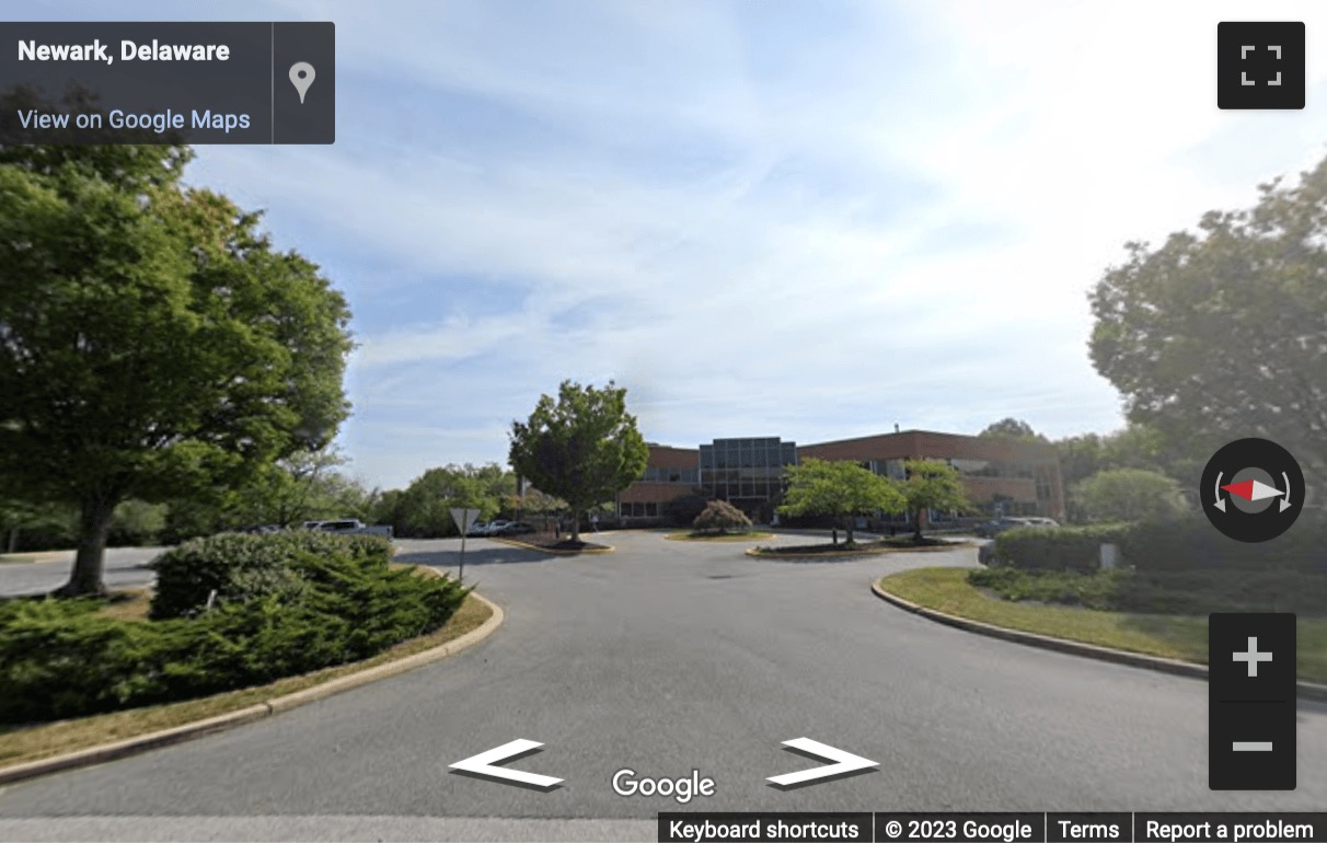 Street View image of 630 Churchmans Road, Newark