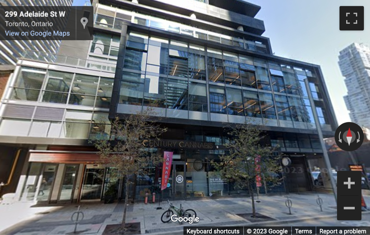 Street View image of 292 Adelaide Street West, Toronto, Ontario