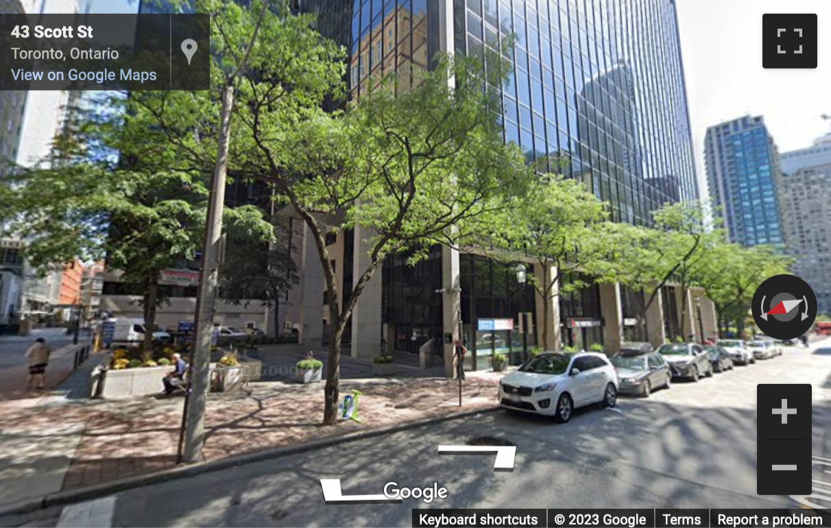 Street View image of 26 Wellington Street East, Suite 900, Toronto, Ontario